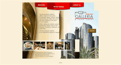 Desktop Screenshot of bonaventuregalleria.com